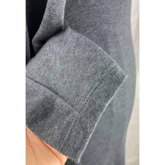 FALL Back to School Minimalist Luxury BODEN Grey Knit Maxi Dress, Women's 10L - Picture 14 of 16